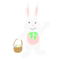 Easter Bunny Stencil