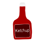 Ketchup Stencil