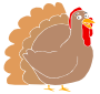 Happy Turkey Stencil