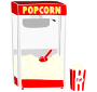Popcorn Popper Stencil