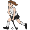 Field Hockey Player Picture