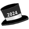 2024 New Years Hat Picture
