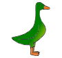 Green Duck Picture