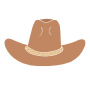 Cowboy Hat Stencil