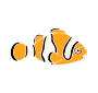 Clownfish Stencil