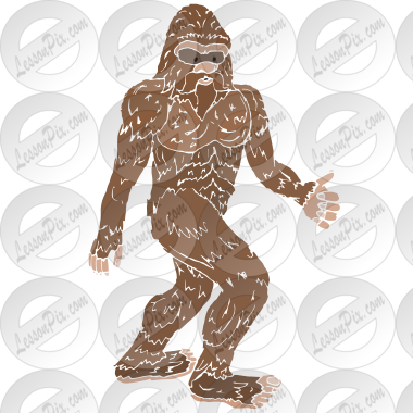 Bigfoot Stencil