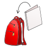 Put+your+folder+in+backpack Picture
