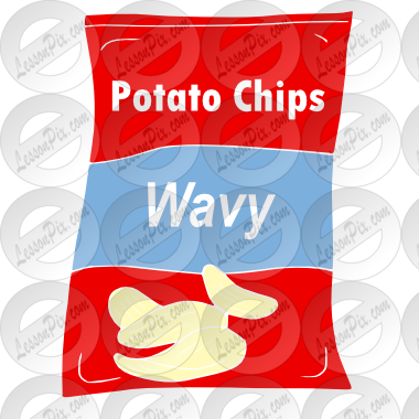 Potato Chips Stencil