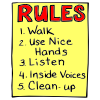 I+can+follow+the+rules+in+my+new+classroom. Picture