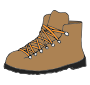 Hiking Boot Outline