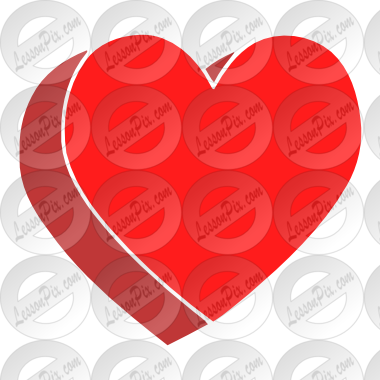 Candy Hearts Stencil