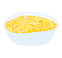 Macaroni and Cheese Stencil