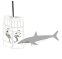 Shark Cage Stencil