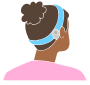 Hearing Aid Headband Stencil