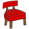 1+red+chair Picture
