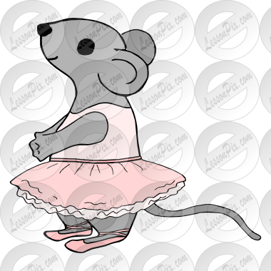 Ballerina Mouse Picture