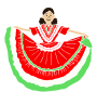 Mexican Dress Stencil