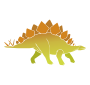 Stegosaurus Stencil