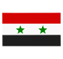 Syria Flag Stencil