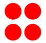 Four Dots Stencil