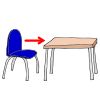 Push In Chair Picture