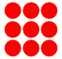 Nine Dots Stencil