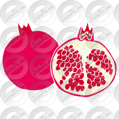 Pomegranate Stencil