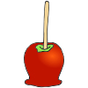 Dip+apple+in+caramel Picture