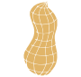 Peanut Stencil