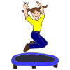 She+bounces+on+her+trampoline. Picture