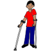 +Crutches Picture