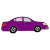 Purple+Car Picture