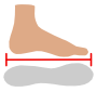 Shoe Size Stencil