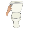 I+flush+the+toilet. Picture