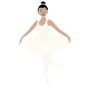 Ballerina Stencil
