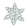 The+snowflake+is+white. Picture