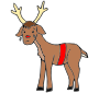 Sad Reindeer Picture