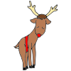 Shy Reindeer Picture