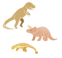 Dinosaurs Stencil