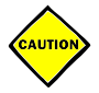 Caution Stencil