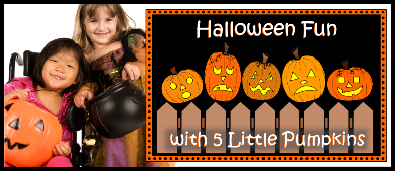 Header Image for Halloween Fun with Five Little Pumpkins