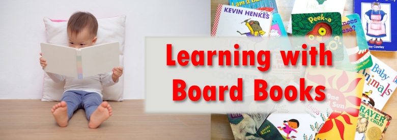 Header Image for Learning with Board Books