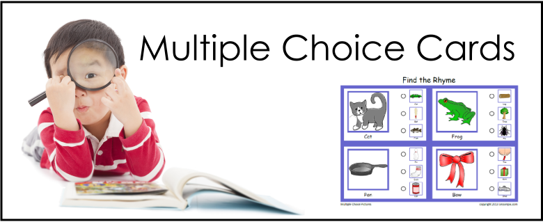 Header Image for Multiple Choice Cards