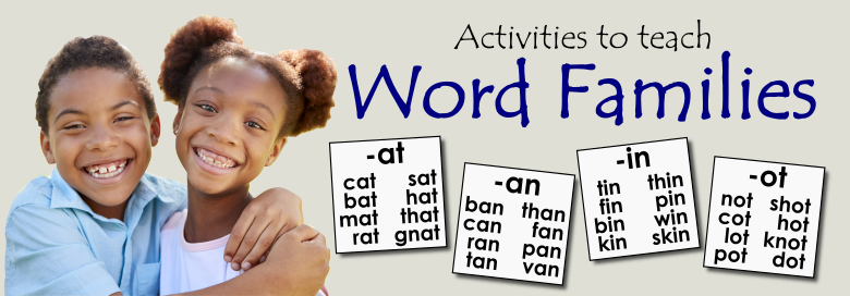 Header Image for Word Families