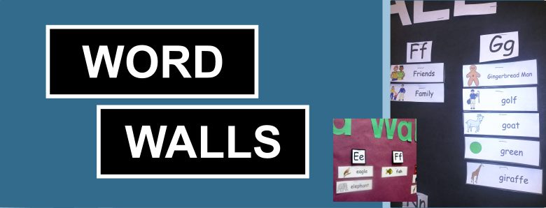 Header Image for Word Walls Made Easy