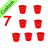 7+red+buckets Picture