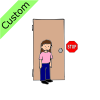 The+door+says+%22STOP%22+so+I+know+to+STAY+in+my+classroom. Picture