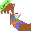 Bear+wakes+up+Santa. Picture