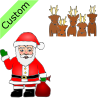 Santa+finds+the+reindeer. Picture