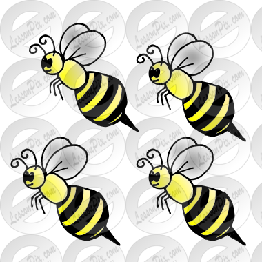 4 bumble bees Picture